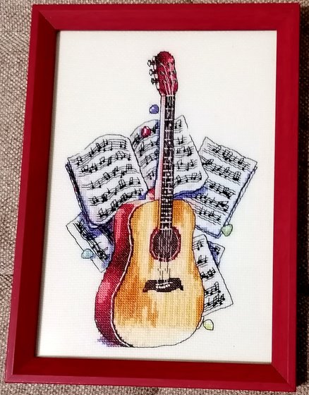 Работа «Аккорды для гитары.»