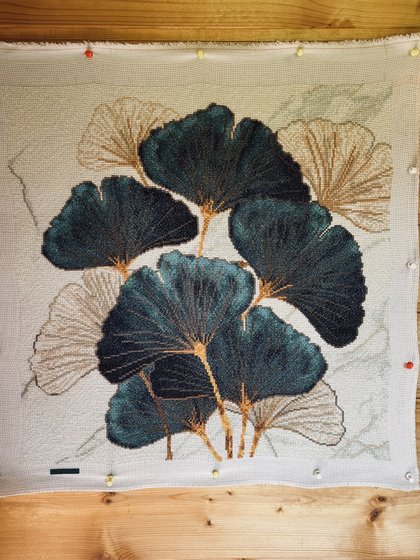 Работа «Веточка гинко белобы»