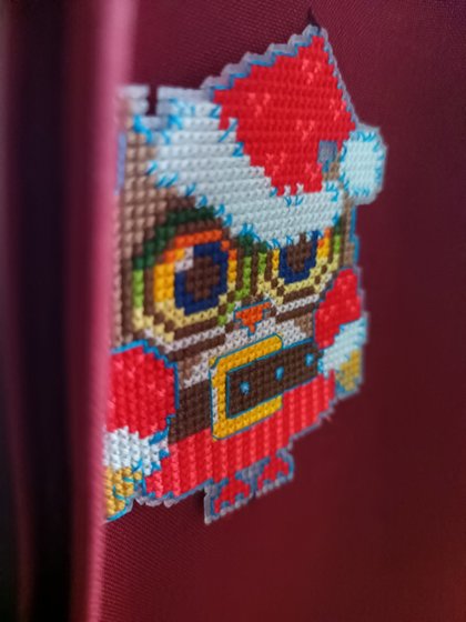 Работа «Новогодняя совушка»