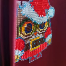 Работа «Новогодняя совушка»