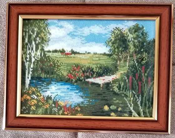 Работа «У реки.»