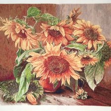 Работа «Подсолнухи»