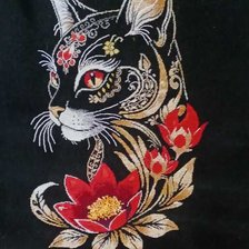 Работа «Мистический кот»