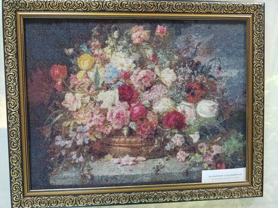 Работа «Х.Зацка. Натюрморт в медной вазе»