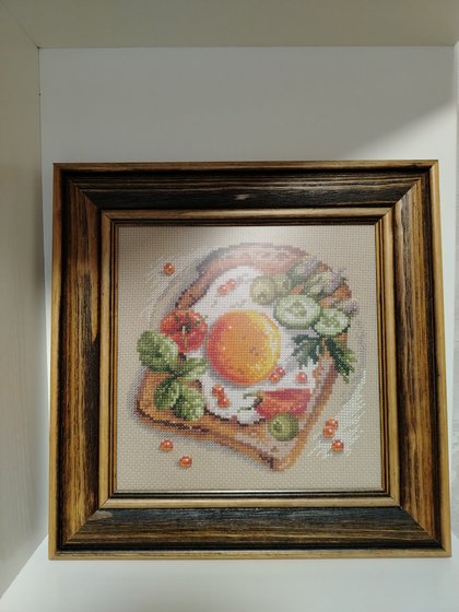 Работа «Чудесная игла "Тост с яичницей"»