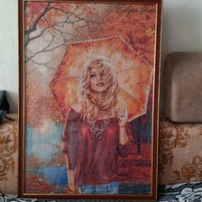 Работа «Девушка осень»