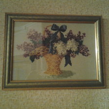 Работа «Сирень»