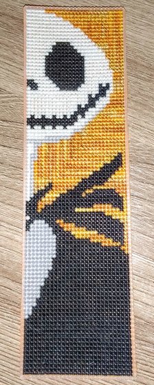 Работа «Джек Повелитель Тыкв, книжная закладка»