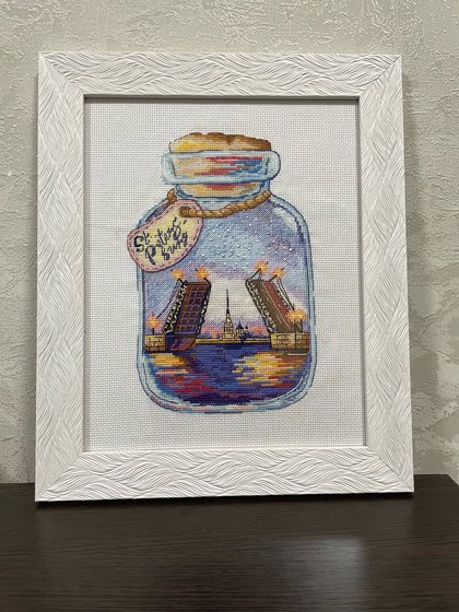 Работа «Сделай своими руками. "Город в банке. Санкт-Петербург"»