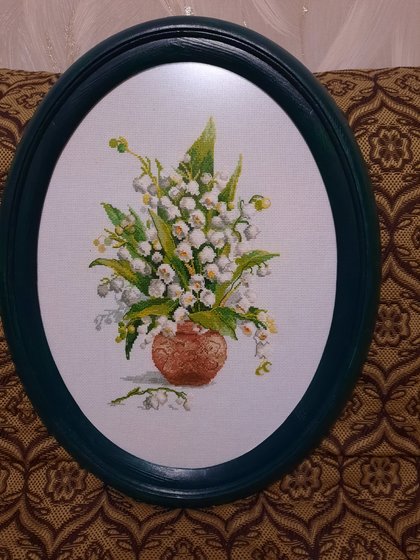 Работа «Весенние ландыши»