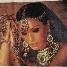 Работа «Восточная девушка»