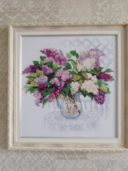 Работа «Сирень»