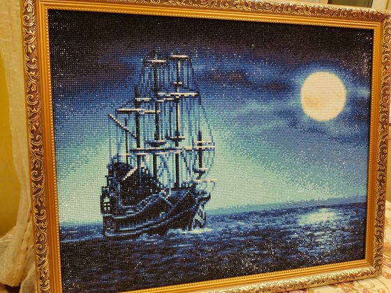 Работа «Под лунным светом»