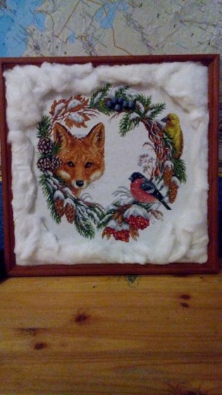 Работа «Лисичка»