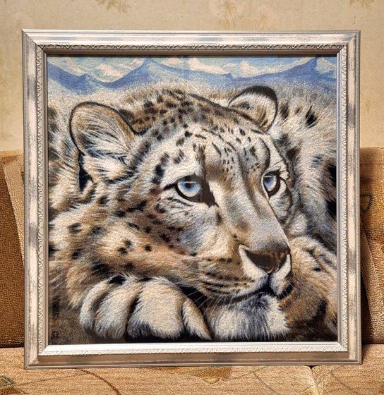 Работа «Снежный барс»