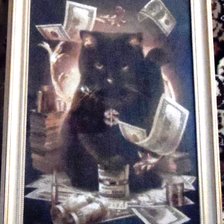 Работа «Денежный кот»