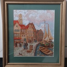 Работа «Городской причал»