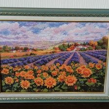 Работа «Лавандовое поле»