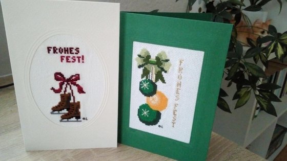 Работа «из серии Новогодние открытки»