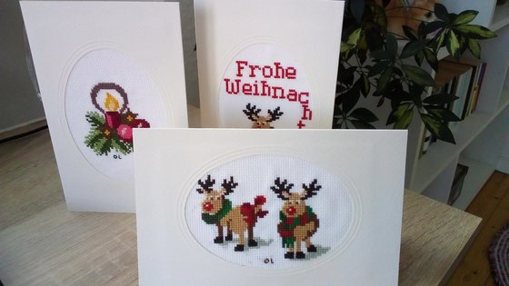 Работа «из серии Новогодние открытки»