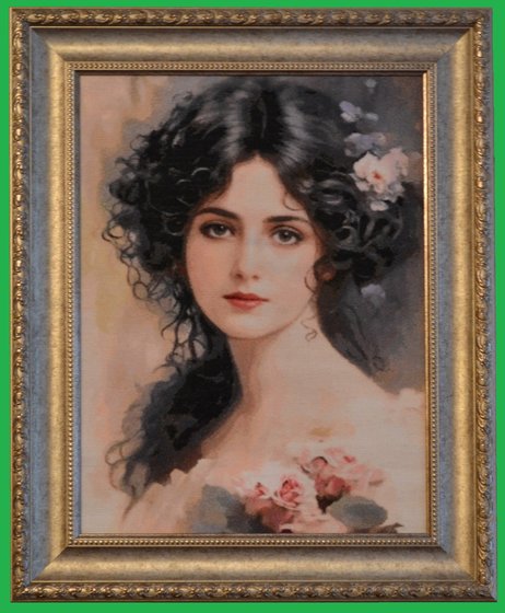 Работа «Портрет женщины»