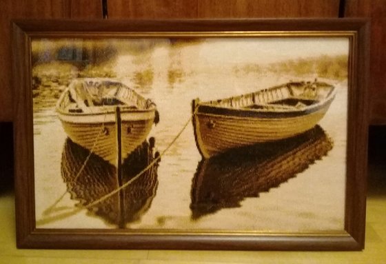 Работа «Лодочки»