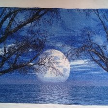 Работа «Лунная дорожка»