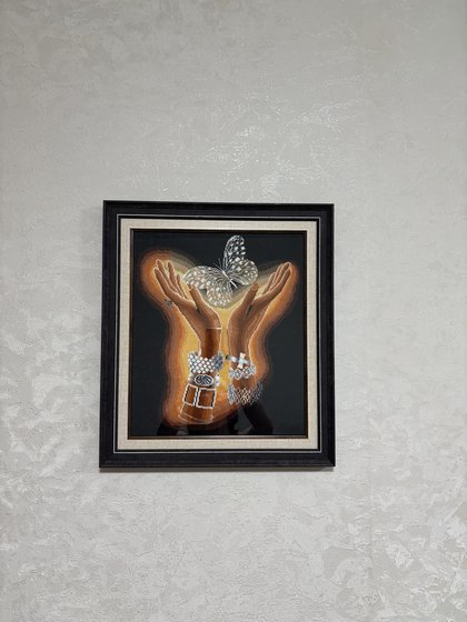 Работа «Сделай своими руками. Хрустальная бабочка»