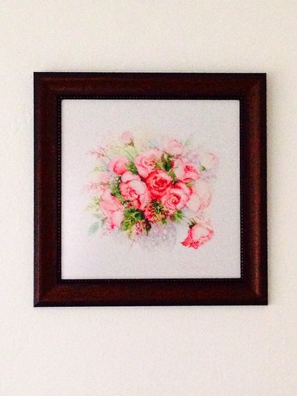 Работа «Акварельные розы»