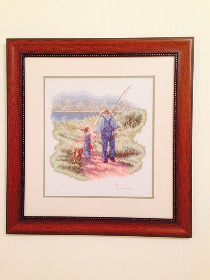 Работа «Рыбаки»