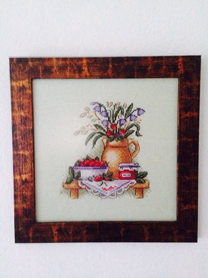 Работа «Клубничное варенье»