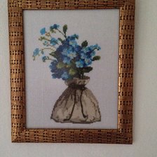 Работа «Незабудки»