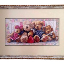 Работа «Ряд любви. Мишки»