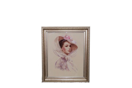 Работа «Девушка в шляпе»