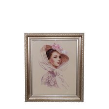 Работа «Девушка в шляпе»