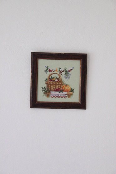 Работа «Грибное лукошко»