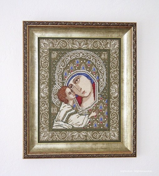 Работа «Богоматерь Игоревская»