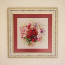 Работа «Акварельные флоксы»