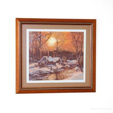 Работа «Зимнее утро»