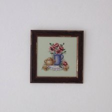 Работа «Цветы в кувшине»