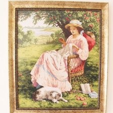 Работа «Яблоневый сад»