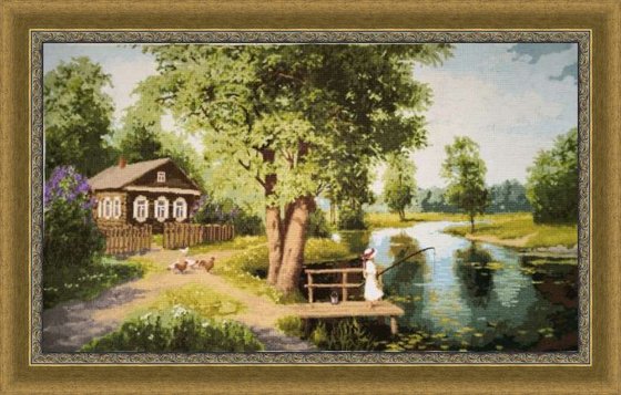 Работа «Летняя идилия»