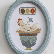 Работа «Пасхальная курочка»