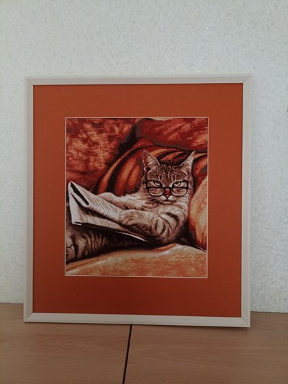 Работа «Кот учёный»