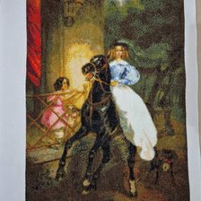 Работа «"Всадница"»