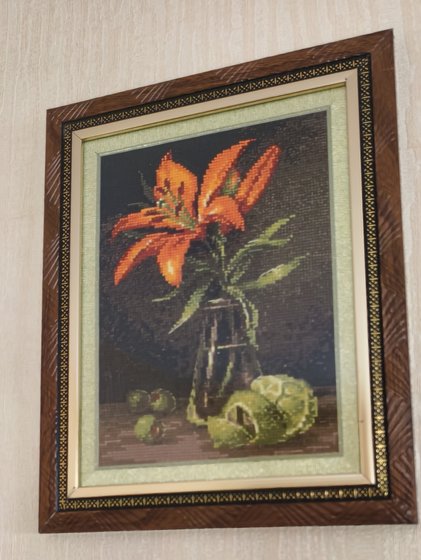 Работа «Лилия и лайм от Риолис»