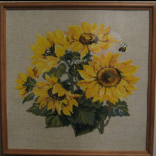 Работа «Подсолнухи»