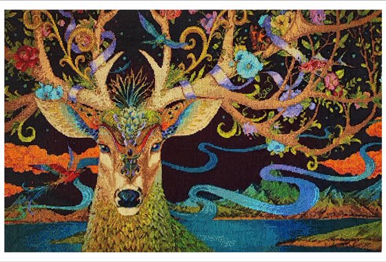 Работа «Олень»