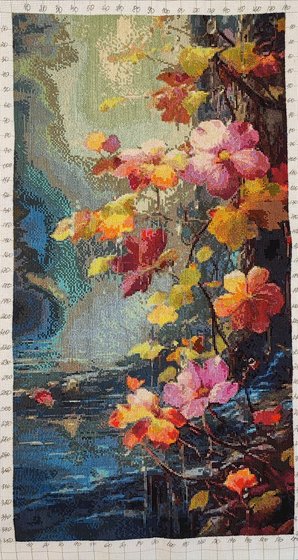 Работа «Цветы»