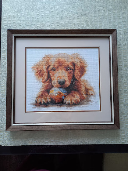 Работа «Щенок»